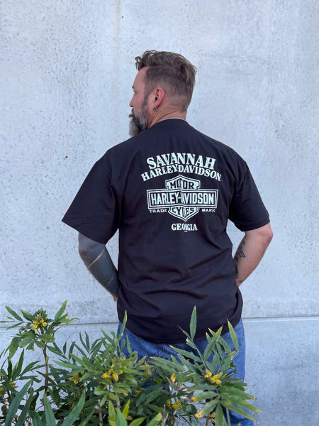 Savannah Harley-Davidson custom Men's HD Chrome LC t-shirt