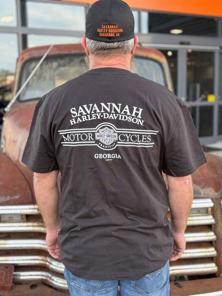 Savannah Harley-Davidson custom Men's Vintage Rider t-shirt
