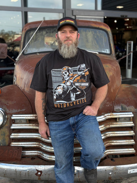 Savannah Harley-Davidson custom Men's Vintage Rider t-shirt