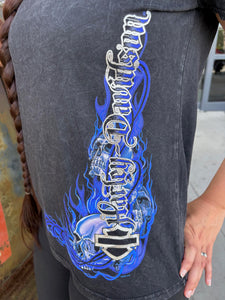 Savannah Harley-Davidson Women's CORNER FEAR custom t-shirt