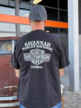 Load image into Gallery viewer, Savannah Harley-Davidson custom Men's Slay t-shirt
