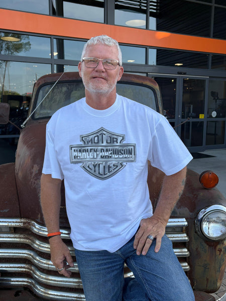 Savannah Harley-Davidson custom Men's Steel Shield t-shirt