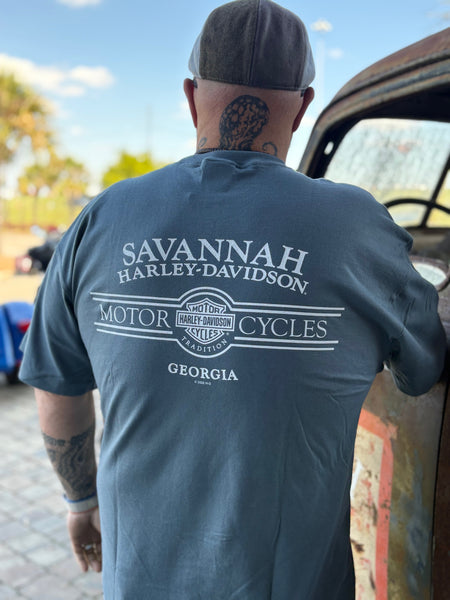 Savannah Harley-Davidson custom men's Fueling Up t-shirt