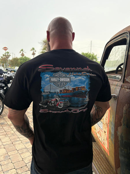 Savannah Harley-Davidson custom Men's Twisted t-shirt