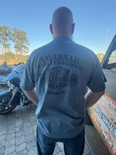 Load image into Gallery viewer, Savannah Harley-Davidson custom Men's Branded pocket tee
