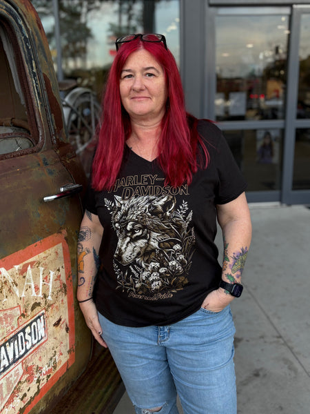 Savannah Harley-Davidson custom Women's Power & Pride tee