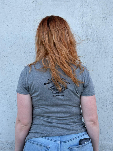 Savannah Harley-Davidson custom Women's HD Glow t-shirt