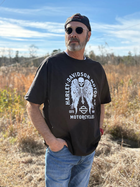 Savannah Harley-Davidson custom Men's Winged Arch t-shirt