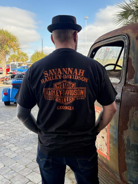 Savannah Harley-Davidson custom men's Masterpiece tee