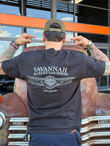 Savannah Harley-Davidson custom Men's Wild Ride t-shirt