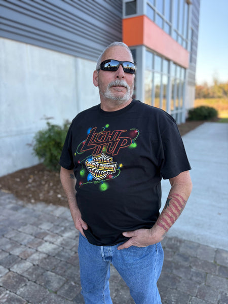 Savannah Harley-Davidson men's custom Light It Up t-shirt