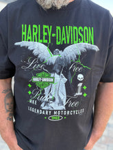 Load image into Gallery viewer, Savannah Harley-Davidson custom men's Stone Wings t-shirt
