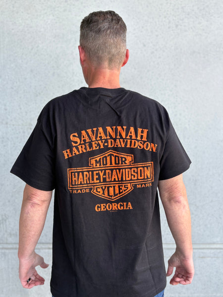 Savannah Harley-Davidson custom Men's Flame Reaper t-shirt