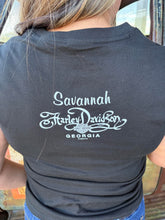 Load image into Gallery viewer, Savannah Harley-Davidson custom Women's Swoop In t-shirt
