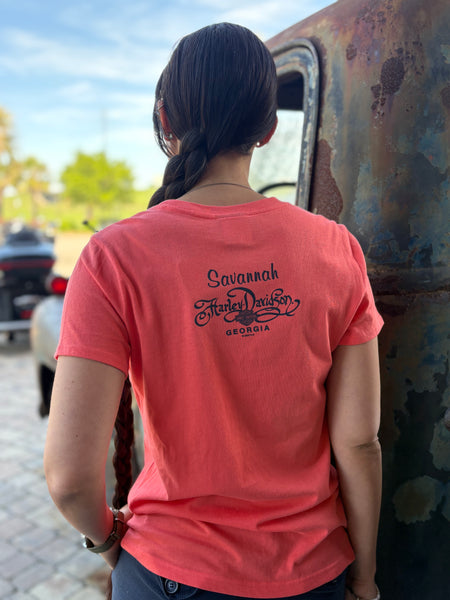 Savannah Harley-Davidson custom Women's Soul Road t-shirt