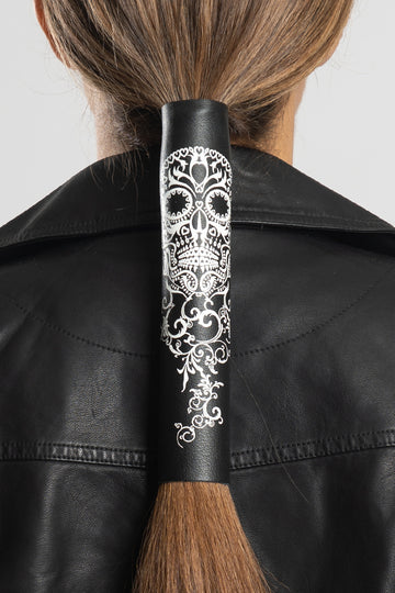 Tribal Skull - Hair Wrap