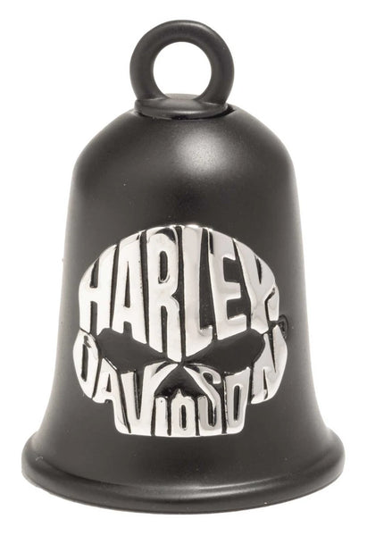 Harley-Davidson Willie G Skull Script Contrast Ride Bell