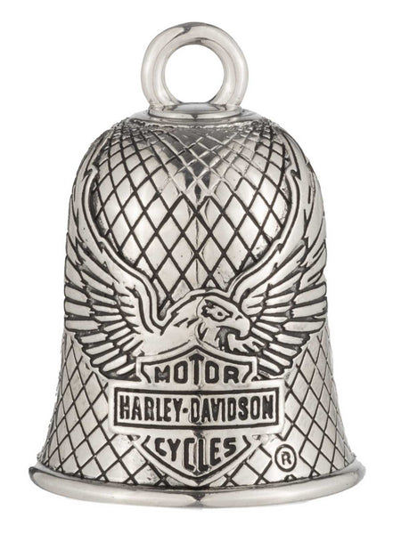 Harley-Davidson Flying Eagle Bar & Shield Diamond Plated Ride Bell