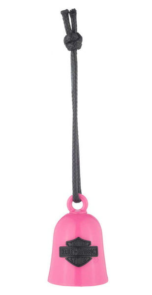 Harley-Davidson Black Bar & Shield Logo Ride Bell, Hot Pink
