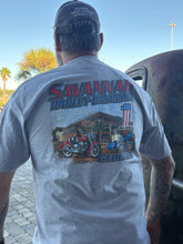 Load image into Gallery viewer, Savannah Harley-Davidson custom Men&#39;s HD Bar and Shield pocket tee
