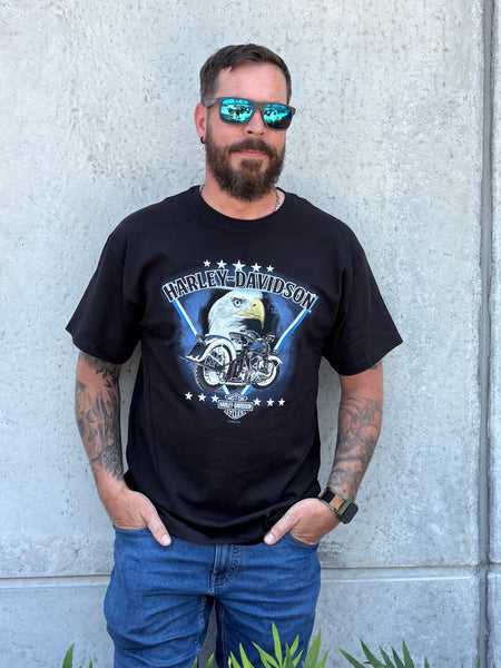 Savannah Harley-Davidson custom Men's HD Eagle Struck t-shirt