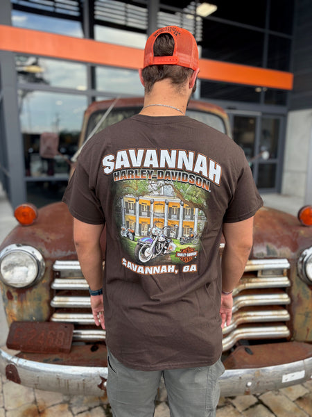 Savannah Harley-Davidson custom Men's HD Jaunt s/s t-shirt