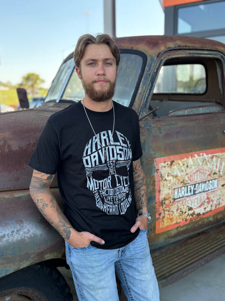 Savannah Harley-Davidson custom men's HD Loud & Clear t-shirt