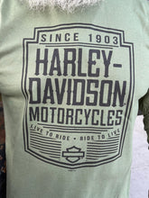 Load image into Gallery viewer, Savannah Harley-Davidson Men&#39;s custom Outburst long sleeve shirt
