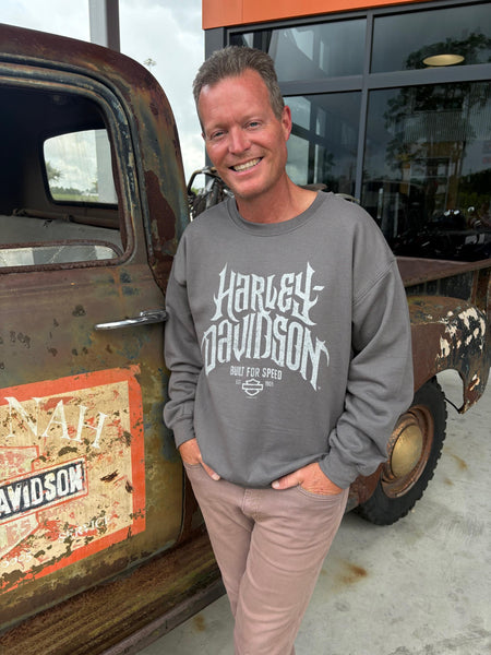 Savannah Harley-Davidson Men's HD Horned Fleece Sweater