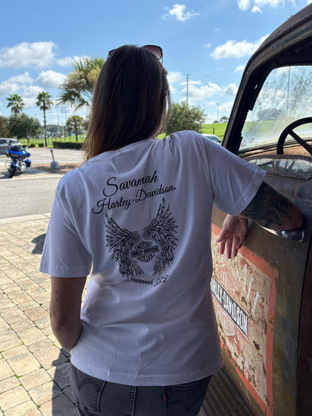 Savannah Harley-Davidson custom Women's HD Ascend t-shirt