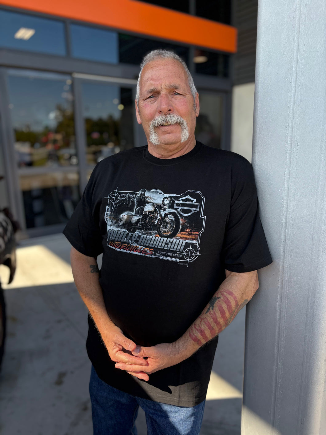 Savannah Harley-Davidson men's custom HD Launch s/s t-shirt