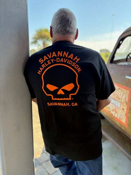 Savannah Harley-Davidson men's custom HD Launch s/s t-shirt