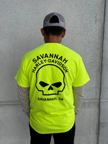 Savannah Harley-Davidson Men's custom HD Shiner S/S t-shirt