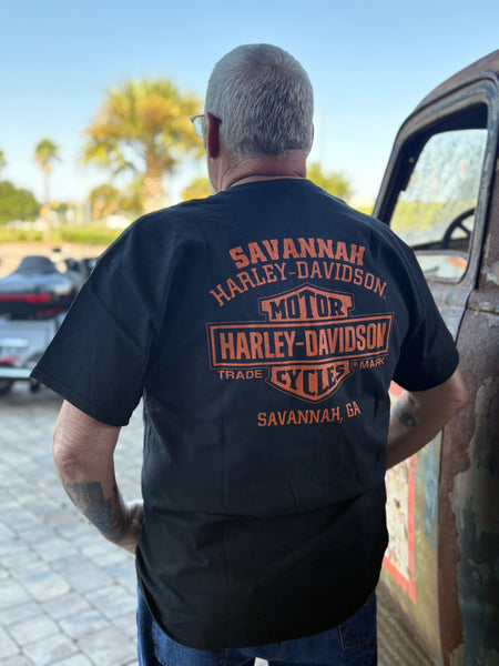 Savannah Harley-Davidson custom Men's HD Run s/s t-shirt