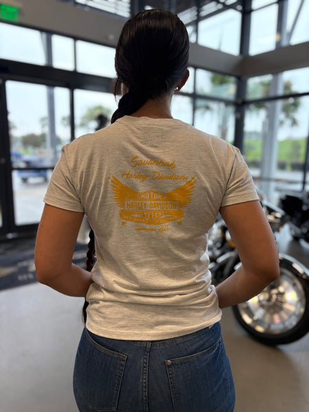 Savannah Harley-Davidson custom Women's HD Sunbeam S/S t-shirt