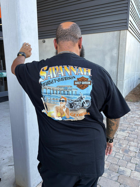 Savannah Harley-Davidson custom men's HD Willie G pocket t-shirt