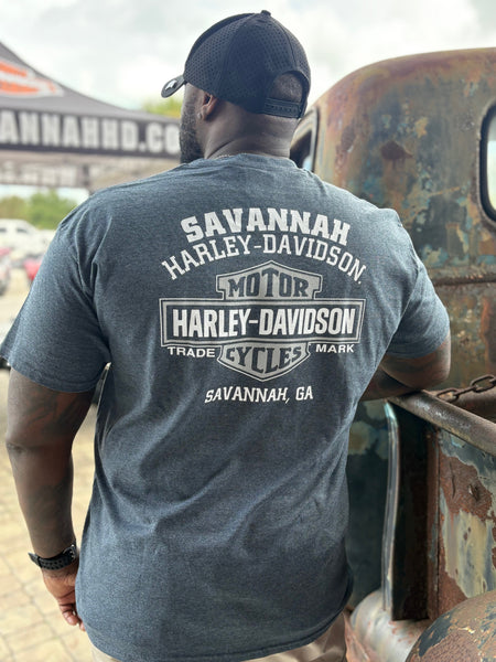 Savannah H-D Men's FAST LANE custom t-shirt