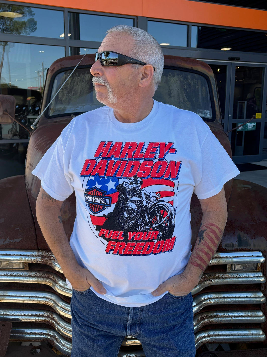 Savannah Harley-Davidson custom men's HD Salute t-shirt