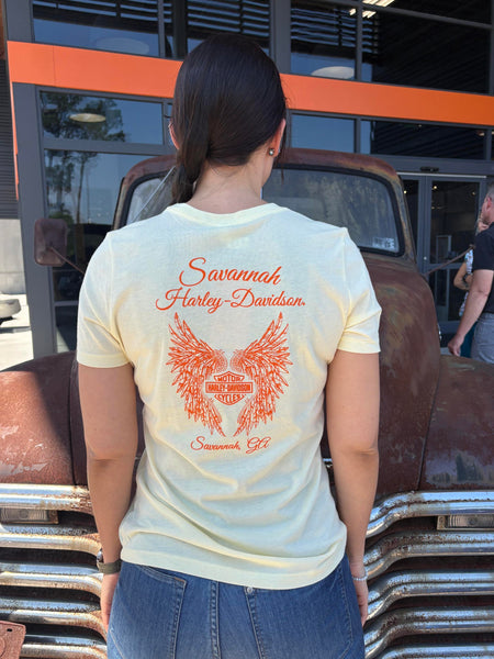Savannah Harley-Davidson custom Women's HD Bask t-shirt