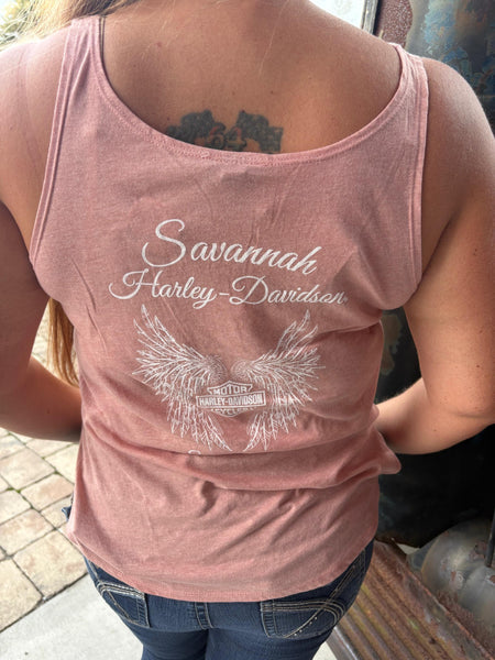 Savannah Harley-Davidson custom Women's HD Shooter tank top