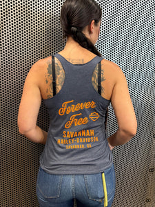 Savannah Harley-Davidson custom Women's HD Tackle Tank Top