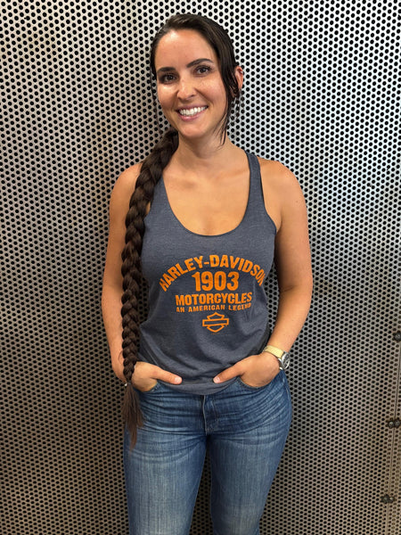 Savannah Harley-Davidson custom Women's HD Tackle Tank Top