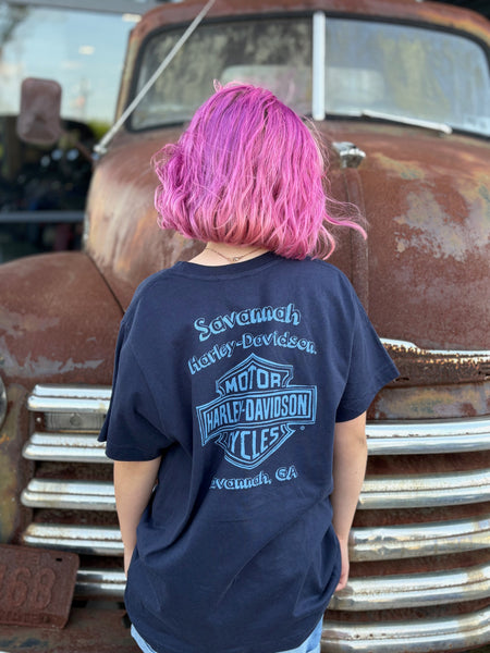 Savannah Harley-Davidson girls Pansy t-shirt