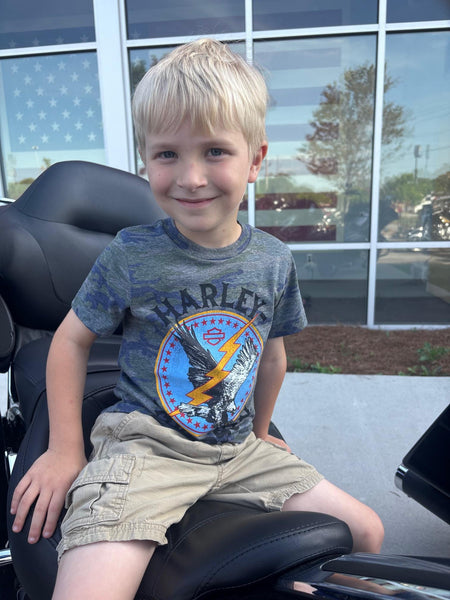 Savannah Harley-Davidson custom Kid's HD Flash t-shirt