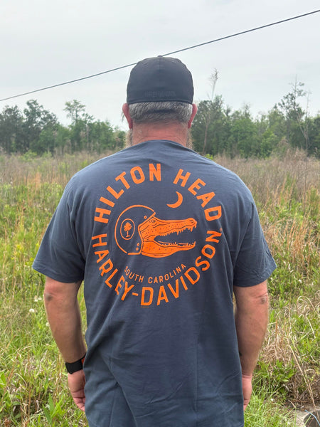 Hilton Head Harley-Davidson custom Men's HD Terminator tee