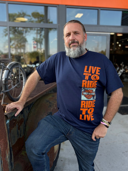 Savannah H-D custom Men's Motto s/s t-shirt