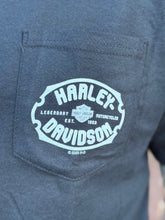 Load image into Gallery viewer, Savannah Harley-Davidson custom Men's HD Aftermath pocket t-shirt
