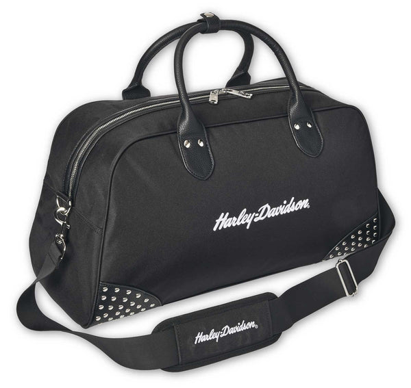 Harley-Davidson® Women's 3D H-D Script Studded Duffel Bag
