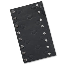 Load image into Gallery viewer, Harley-Davidson Women's Bar &amp; Shield Leather Ponytail HeadWrap
