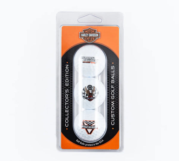 H-D Collector's Edition Vintage Golf Ball Tri-pack